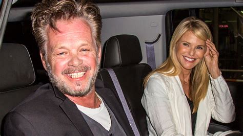 christie brinkley and john mellencamp are dating and couldn t look happier entertainment tonight