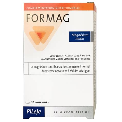 pileje formag magnesium marin  vitamine   comprimes
