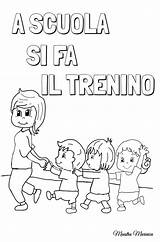 Regole Accoglienza Scuola Colorare Schede Infanzia Maestra Comportamento Autismocomehofatto Marinica Maestramarinica Teo Bea Classe Aula Anno Insieme Bacheca Scegli Trenino sketch template