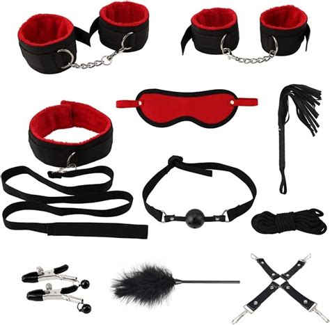 Bondaged Kit Sex Set Sex Bondage 10 Pcs Bdsm Leather