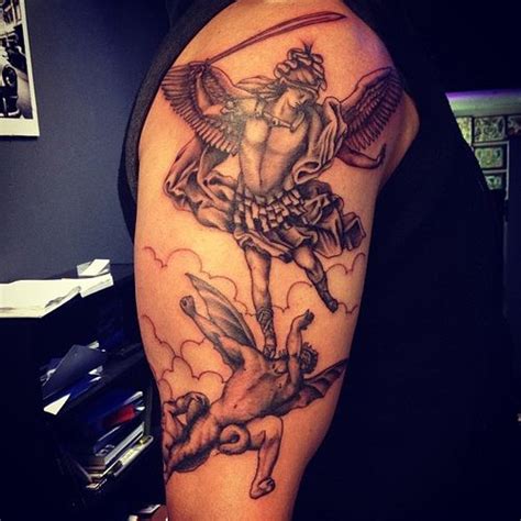 47 Best Half Angel Half Demon Tattoo Images On Pinterest Satanic