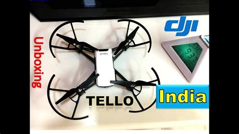 dji tello drone indian price   unboxing  hindi youtube