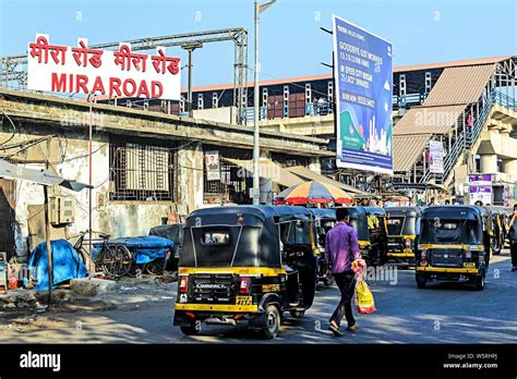 mira road railway station mumbai maharashtra india asia stock photo alamy