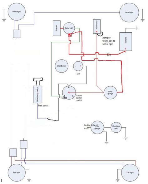 willys wiring diagram schematic