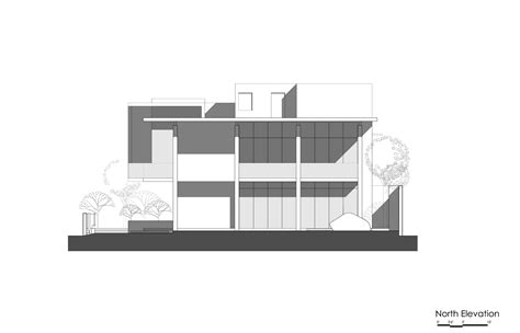 courtyard house  abin design studio  origami architecture interior architecture sketch