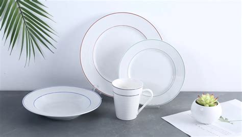 pcs dinner set porcelain ceramic dinnerware sets buy  pcs dinner
