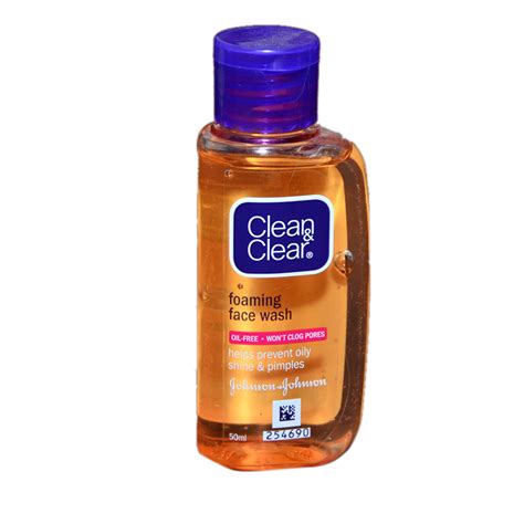 clean  clear foaming face wash review