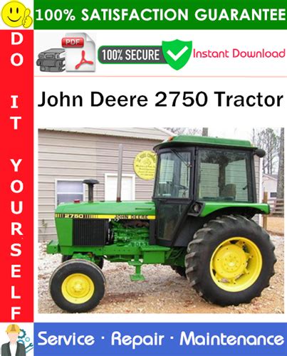 john deere  tractor service repair manual   tradebit