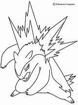 Pokemon Fire Coloring Type Pages Popular sketch template