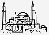 Hagia Sophia Kindpng sketch template