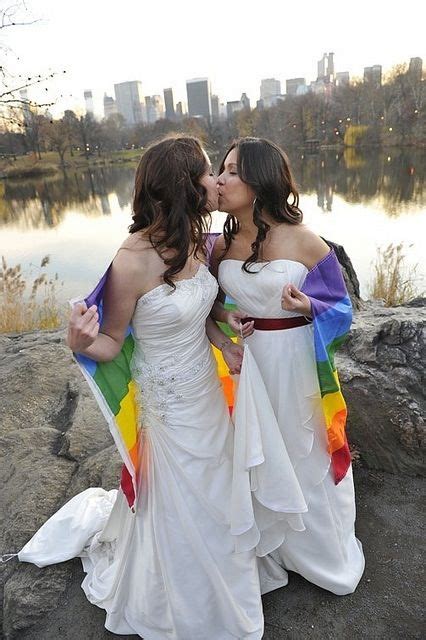wedding photos that prove two brides are better than one lesbian pride lesbian and photo wrap