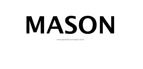 mason  tattoo designs
