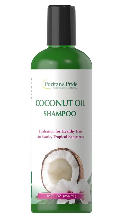 Coconut Oil Shampoo 12 Oz Bottle Coconut Oil For Hair Products