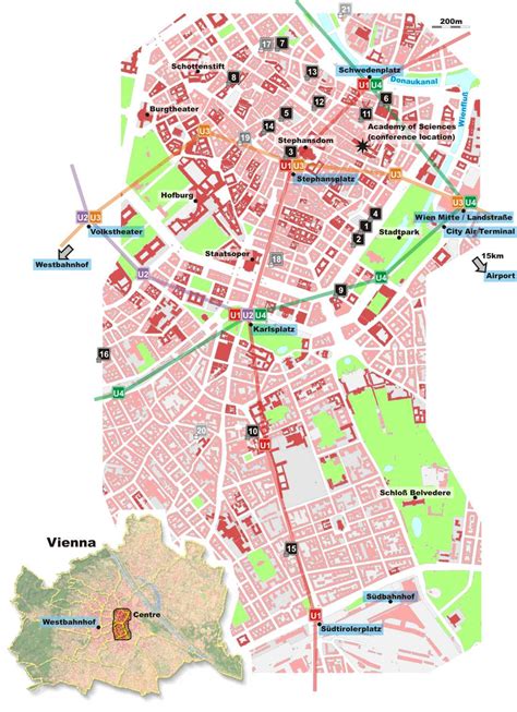 Large Vienna Maps For Free Download And Print High