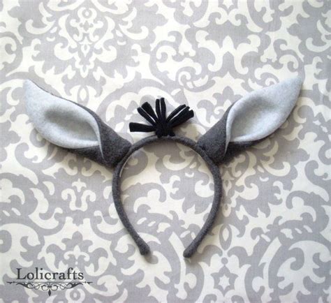 items similar  donkey ears headband  etsy donkey costume