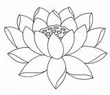 Lotus Flower Coloring Pages Drawing Jasmine Line Power Drawings Color Printable Adults Realistic Getdrawings Flowers Print Getcolorings Colorings Electricity sketch template