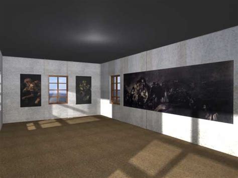 Black Acrylic Goya Saturn Devouring His Son