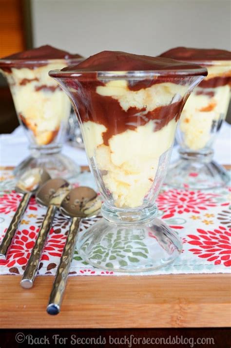 Boston Cream Pie Parfaits From Scratch Back For Seconds