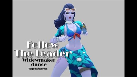 [mmd overwatch] widowmaker dance follow the leader youtube