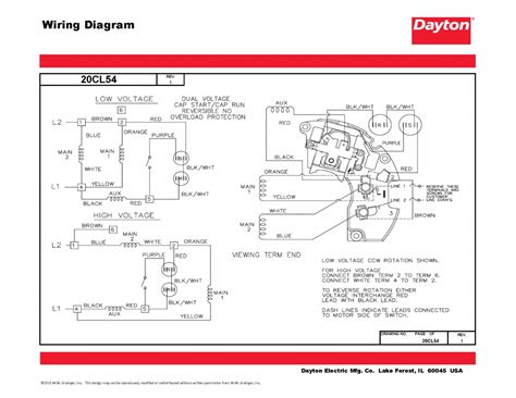 dayton wiring diagram motor mod rm