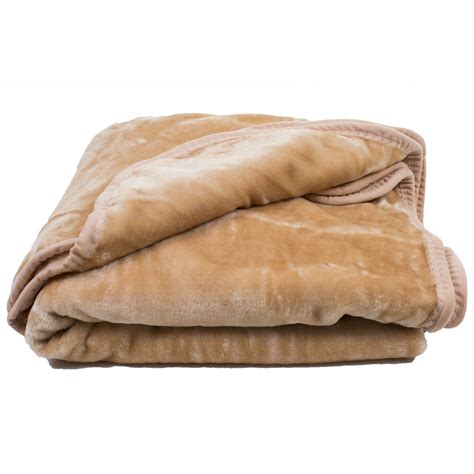 large faux fur throw fleece blanket double soft warm mink blanket sofa