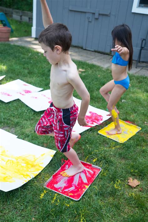 kidspert feet painting