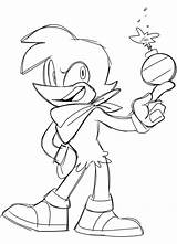 Sonic Dynamite sketch template