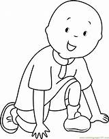 Coloring Caillou Pages Coloringpages101 Printable Kids sketch template