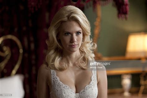 American Actress January Jones As Emma Frost In A Scene From The Film