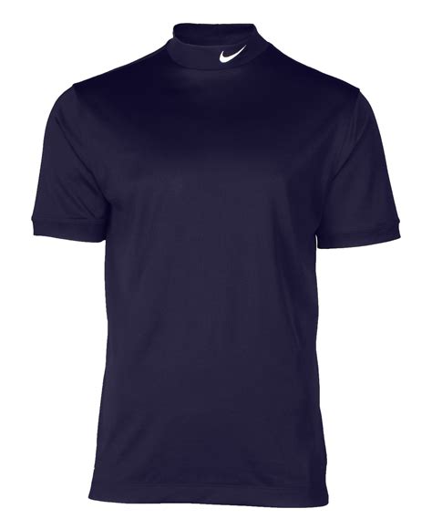 Nike Men S Tech Uv Mock Neck Dri Fit Short Sleeve Shirt Ebay