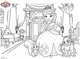 Sofia Mewarnai Principessa Amici Kartun Stanza Reale Coloradisegni Rapunzel Ebcs sketch template