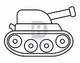 Drawing Tank Getdrawings Turret Step sketch template