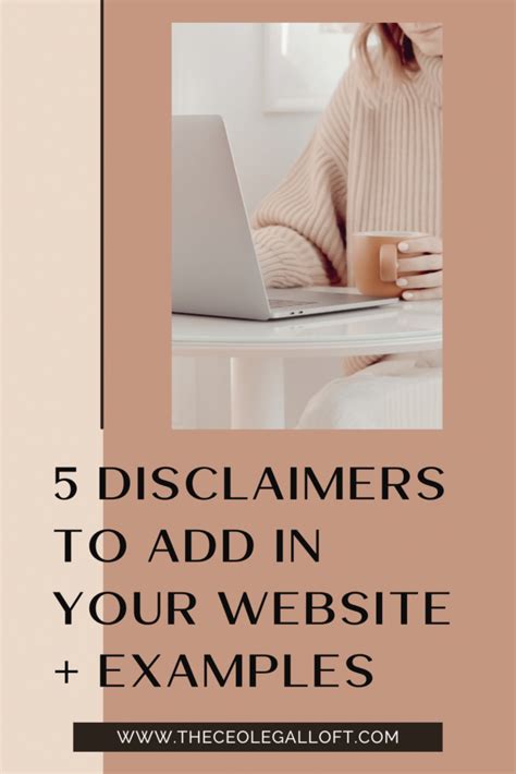 5 Examples Of Disclaimers For Your Website