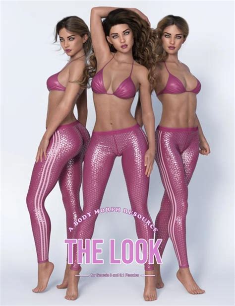 the look hd body morph resource for genesis 8 and 8 1 female best
