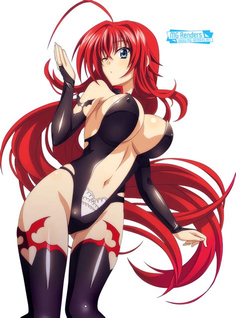 high school dxd rias gremory render 201 anime png image without background