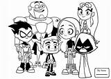 Cyborg Coloring Pages Titans Teen Getcolorings Cartoons sketch template
