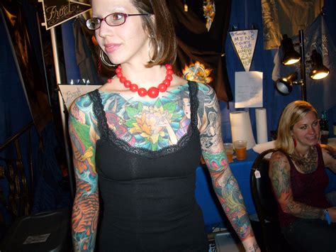 Female Full Body Tattoo Suit Img Gimcrackery