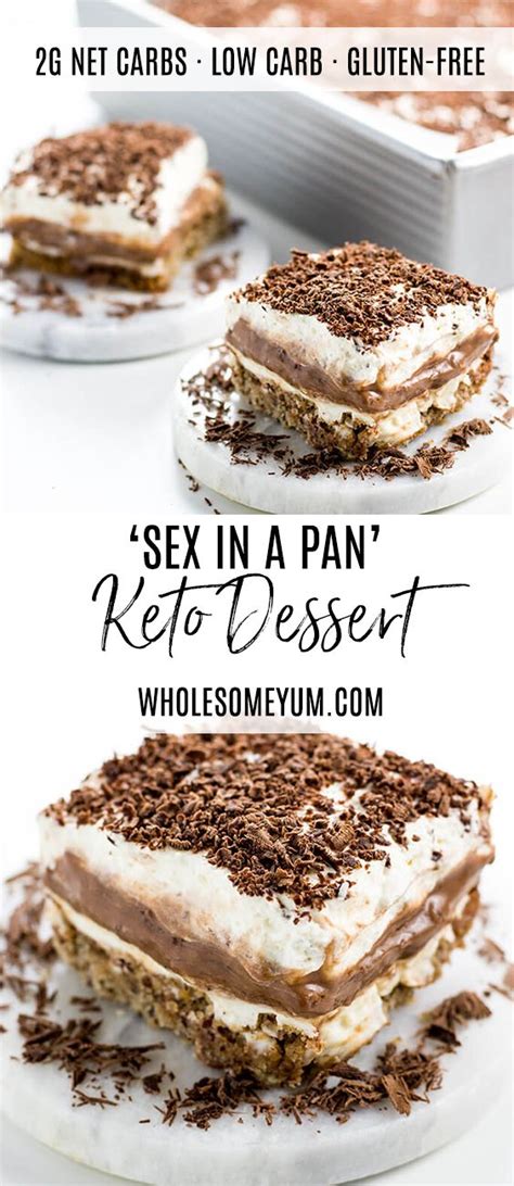 Keto Low Carb Sex In A Pan Dessert Recipe The Country Chic Cottage