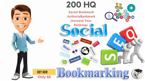 create 50 high da90 social bookmarking manuallay for 5