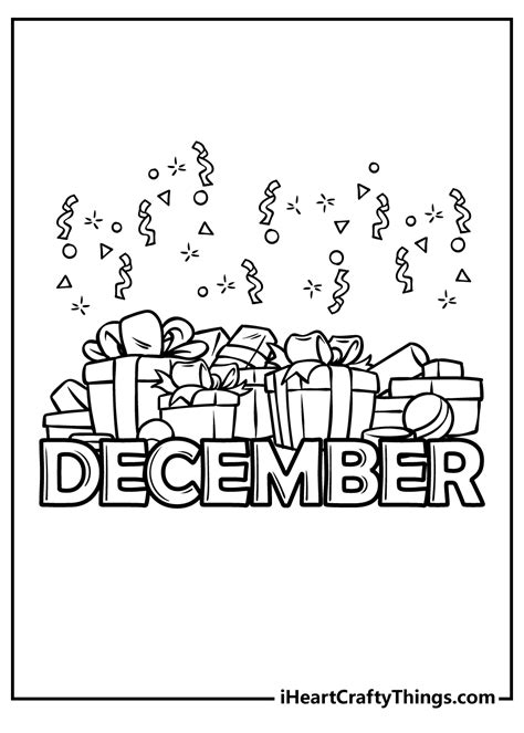 december coloring pages printable home design ideas