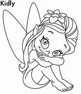 Coloring Fairy Pages Adults Printable Getcolorings sketch template