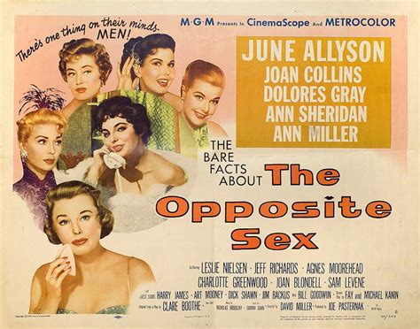 the opposite sex 1956 u s half sheet poster posteritati