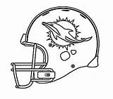 Coloring Football Pages Dolphins Miami Helmet Drawing Helmets Nfl Easy Drawings Dolphin Simple Kids Printable Silhouette Color Print Getdrawings Logo sketch template