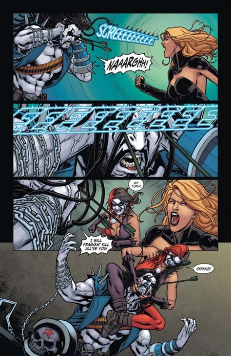 How Harley Quinn Beat Lobo Comicnewbies