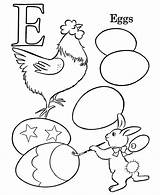 Coloring Letter Library Clipart Egg Color Pages sketch template