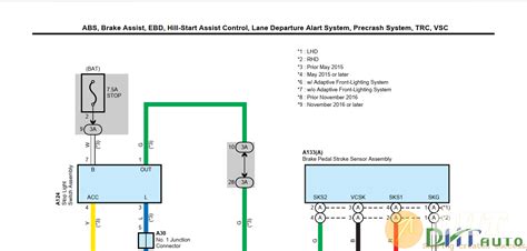toyota auris hybrid vehicle eme system wiring diagram automotive software repair