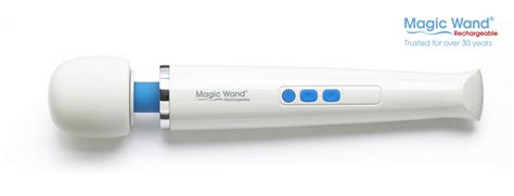 magic wand rechargeable white antibacterial cleaner wand massager