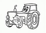 Tractor Coloring Pages Kids Cartoon Farmall Printables Printable Cute Drawing Transportation Print Tractors Color Wuppsy Getcolorings Inspiration Getdrawings Sheets Books sketch template