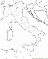 Map Italy Printable Italie Coloring Color Pages Blank Kids Vierge Islands Carte Italian Click Countries Et Popular Quiz sketch template