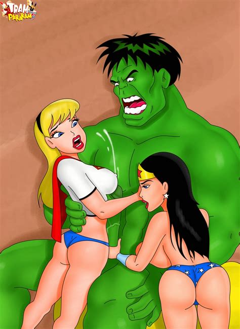 threesome with supergirl hulk fucks wonder woman sorted by position luscious